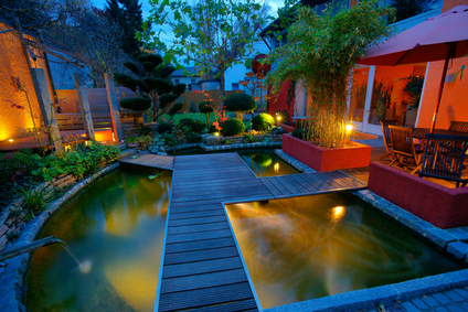 Orange county landscape lighting